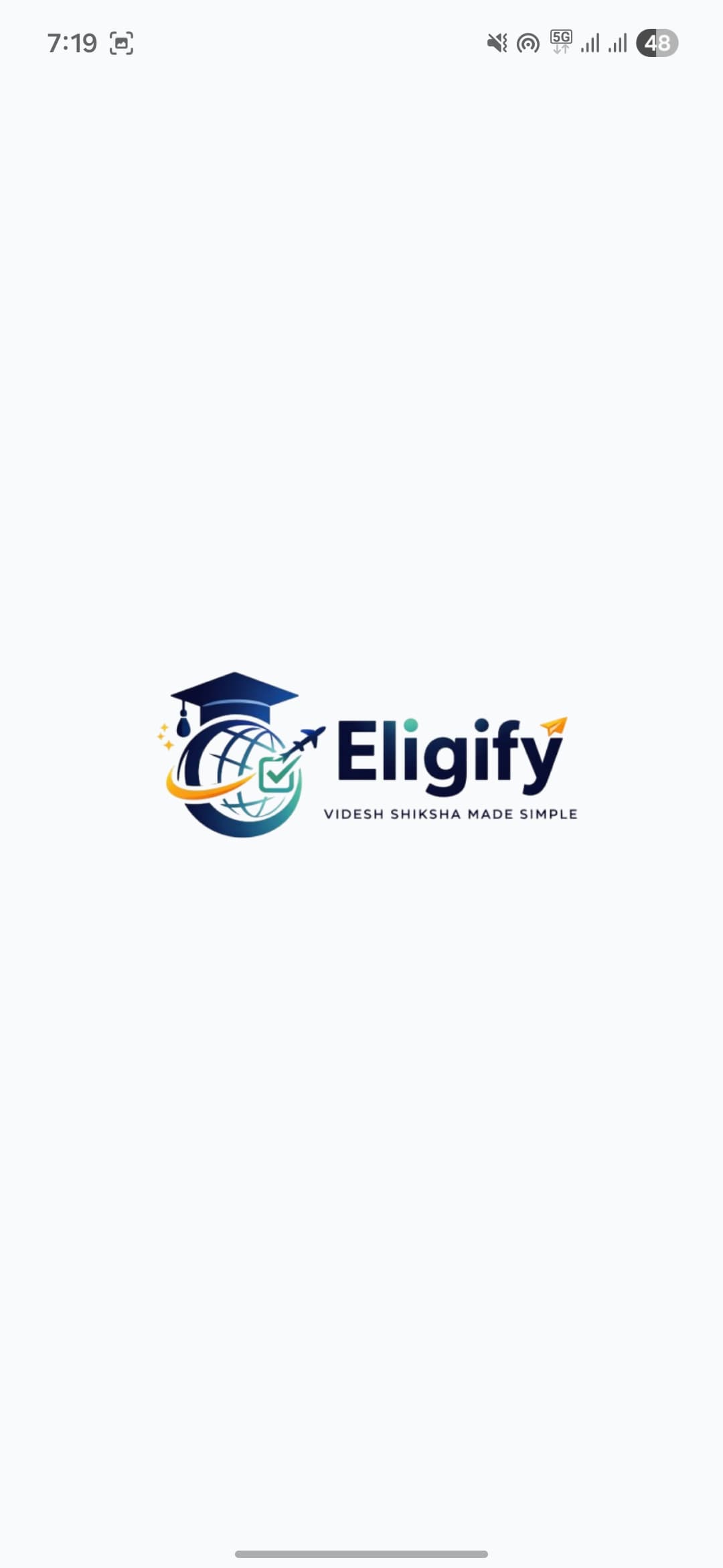 Eligify app splash screen